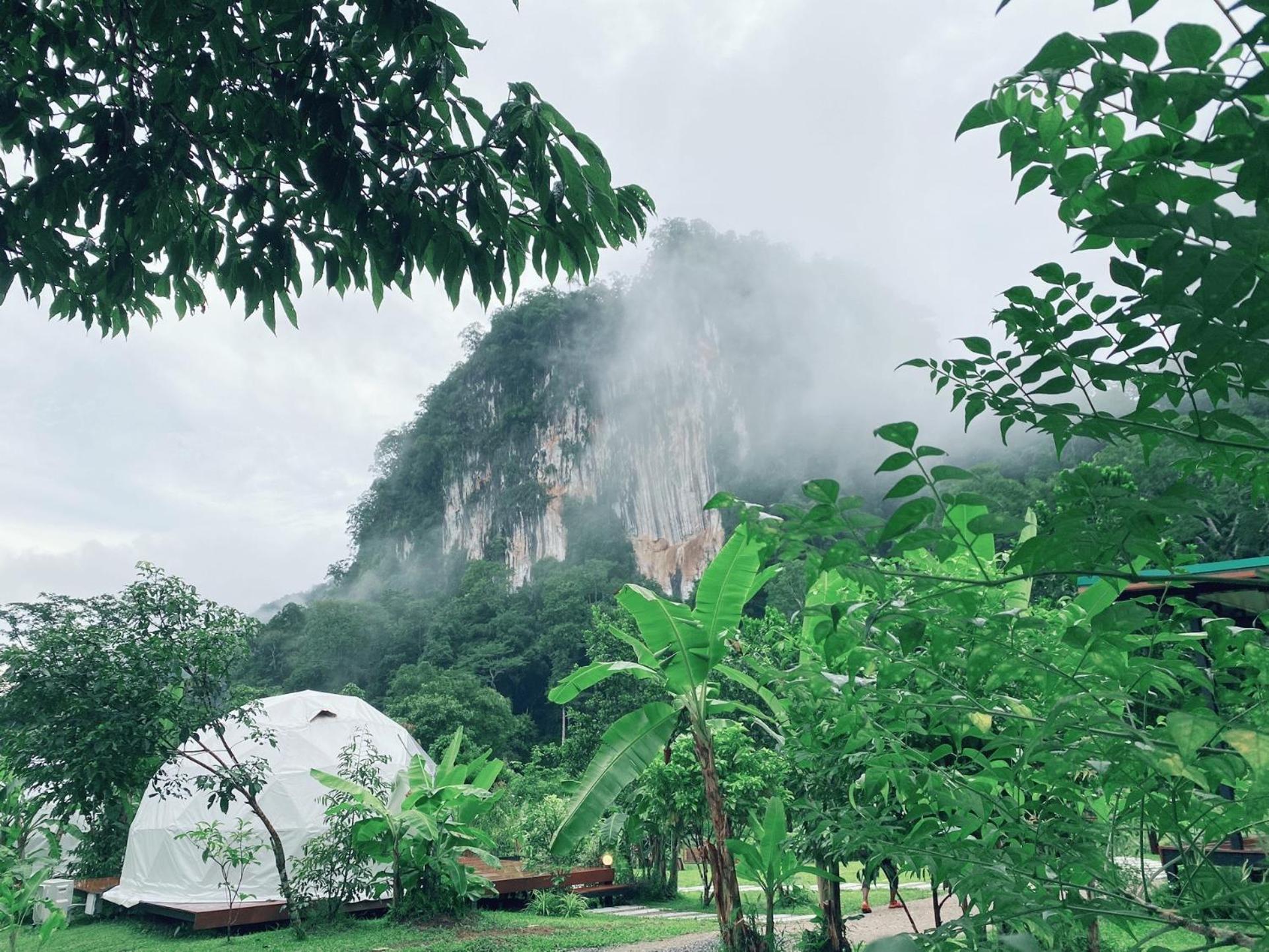 Отель Cosy Garden Khao Sok Khao Sok National Park Экстерьер фото