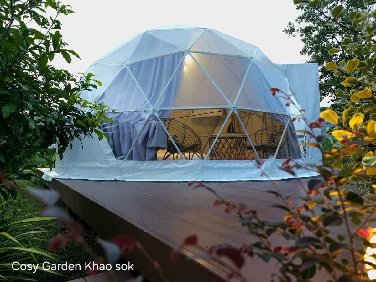 Отель Cosy Garden Khao Sok Khao Sok National Park Экстерьер фото